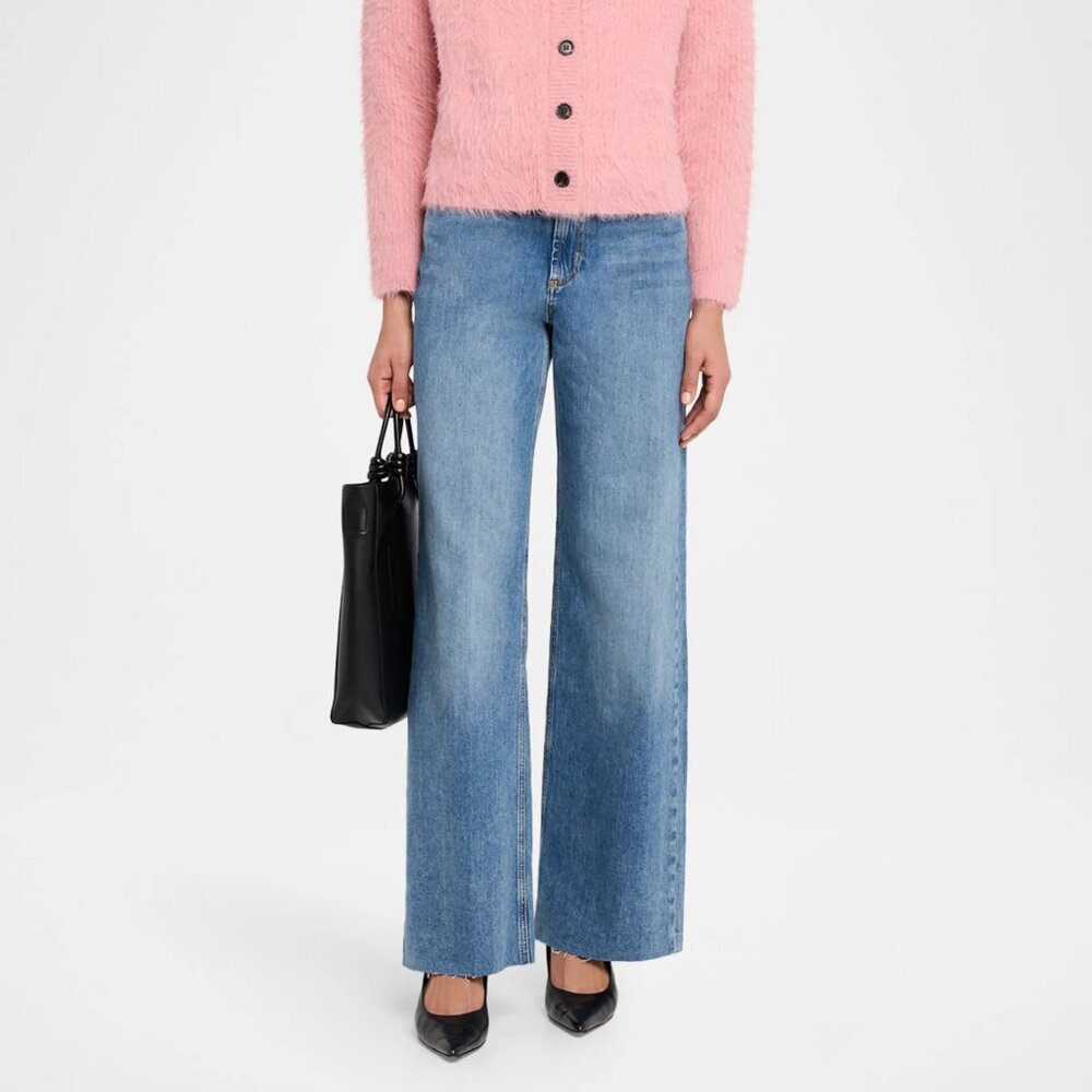NWT Rails Getty Wide High-Rise Jeans